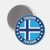 Svalbard Magnet (Vorderseite/Rückseite)