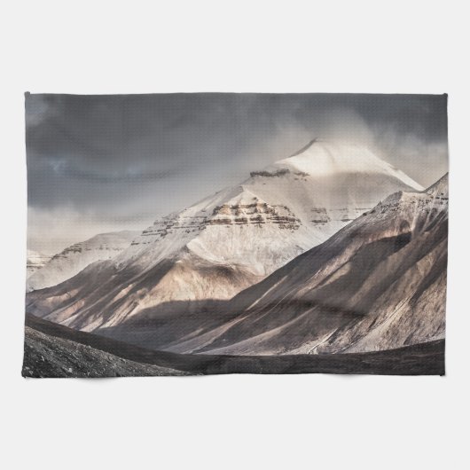 Svalbard Mountain Geschirrtuch (Horizontal)