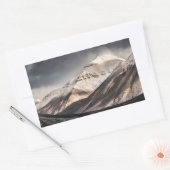 Svalbard Mountain Rechteckiger Aufkleber (Umschlag)