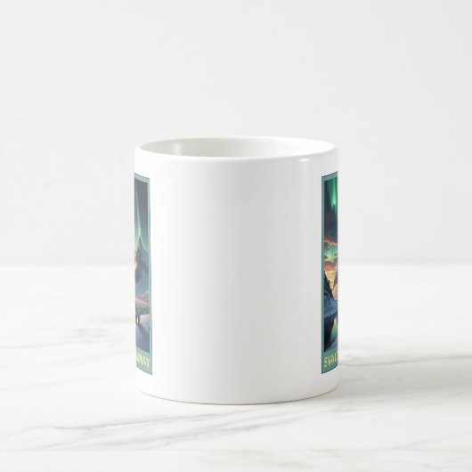 Svalbard Norwegen Kaffeetasse (Mittel)