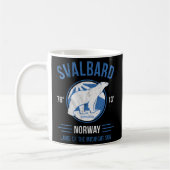Svalbard Norwegen Polar Bears Longyearbyen Kaffeetasse (Links)