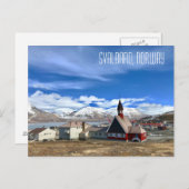 Svalbard, Norwegen Postkarte (Vorne/Hinten)
