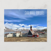 Svalbard, Norwegen Postkarte (Vorderseite)