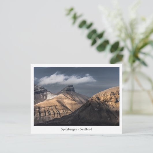 Svalbard Postkarte (Stehend Vorderseite)