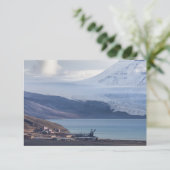 Svalbard Pyramiden Glacier Card (Stehend Vorderseite)
