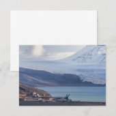 Svalbard Pyramiden Glacier Card (Vorne/Hinten)