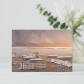 Svalbard Pyramiden Karte (Stehend Vorderseite)