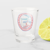 Svalbard Schnapsglas (Rückseite)
