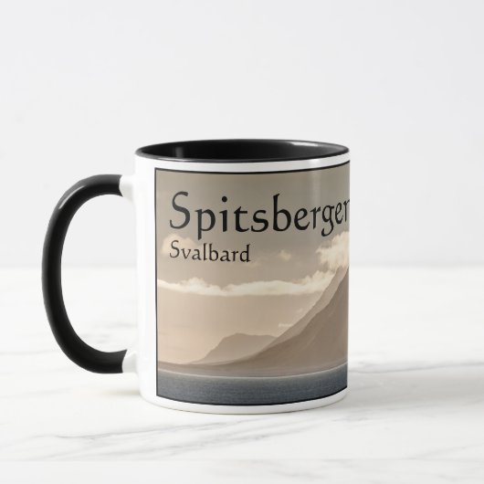 Svalbard Souvenir Tasse (Links)