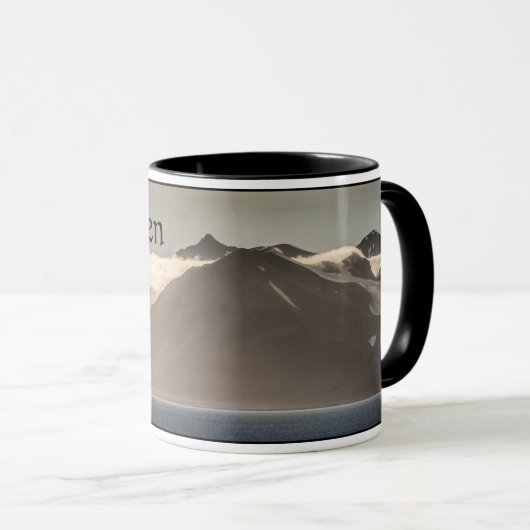 Svalbard Souvenir Tasse (VorderseiteRechts)