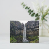Svartifoss, Island Postkarte (Stehend Vorderseite)