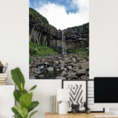 Svartifoss Poster (Heimbüro)