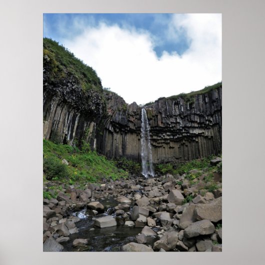Svartifoss Poster (Vorne)