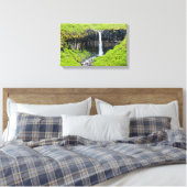 Svartifoss Wasserfall im Skaftafell - Island Leinwanddruck (Insitu (Schlafzimmer))