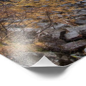 Svartifoss Wasserfall in Island Foto drucken (Ecke)