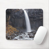 Svartifoss Wasserfall in Island mousepad (Mit Mouse)