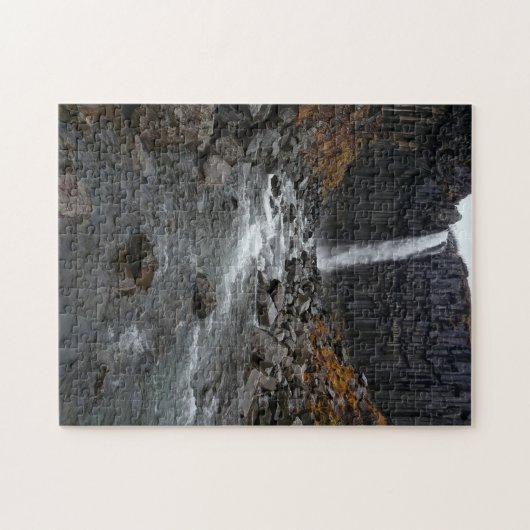 Svartifoss Wasserfall in Island Puzzle (Horizontal)