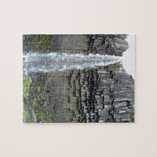 Svartifoss Wasserfall, Island Puzzle (Horizontal)