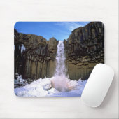 Svartifoss Wasserfall-Winter Mousepad (Mit Mouse)