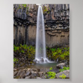 Svartifoss waterfall poster (Vorne)