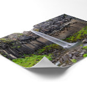Svartifoss waterfall poster (Ecke)