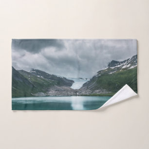 Svartisen Glacier Norwegen Handtuch