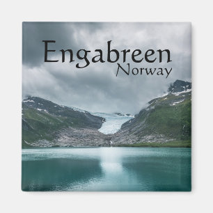 Svartisen Glacier Norwegen Magnet