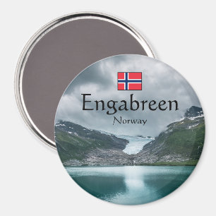 Svartisen Glacier Norwegen Magnet