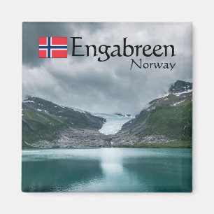 Svartisen Glacier Norwegen Magnet