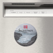 Svartisen Glacier Norwegen Magnet (In Situ (Geschirrspüler))