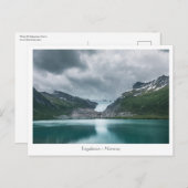 Svartisen Glacier Norwegen Postkarte (Vorne/Hinten)