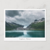 Svartisen Glacier Norwegen Postkarte (Vorderseite)