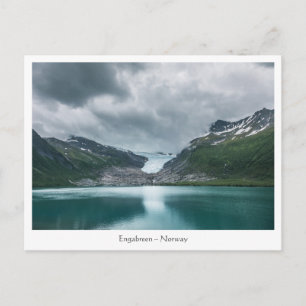 Svartisen Glacier Norwegen Postkarte