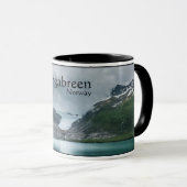 Svartisen Glacier Souvenir Tasse (VorderseiteRechts)