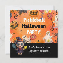 Pickleball Halloween Party 