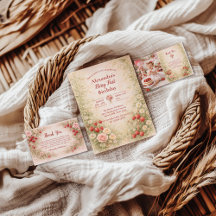 Strawberry First Birthday Garden Party 1st Birthda