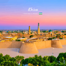 Khiva, Uzbekistan - Ancient Fortress Skyline