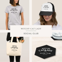 Witchy Cat Lady Social Club