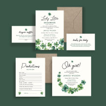 St. Patrick's Day Baby Shower