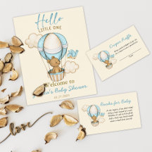 Bear "Hello Little One" Baby Shower Collection