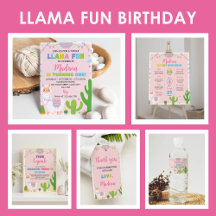 Llama Fun Birthday
