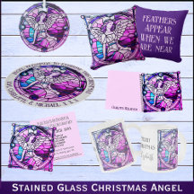 Stained Glass Christmas Angel