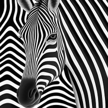 Black & White Zebra