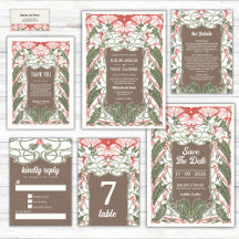 Art Nouveau Floral Elegance 2