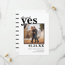 Minimalistic Modern Save the Date Designs