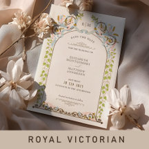 Royal Victorian Wedding Stationery