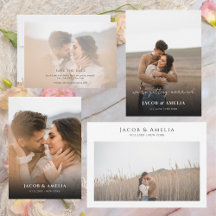 Minimalist Elegant Save The Dates