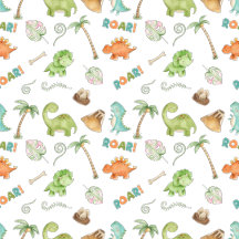 Dinosaur Watercolor Birthday Collection