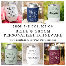 Personalized Gifts for the Bride & Groom Newlyweds