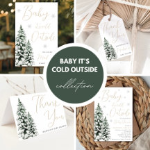 Baby It’s Cold Outside Winter Baby Shower Collecti